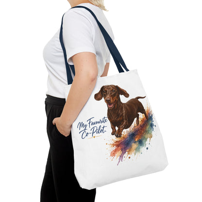 TekPaws Favourite Co-Pilot Tote – Dachshund Edition