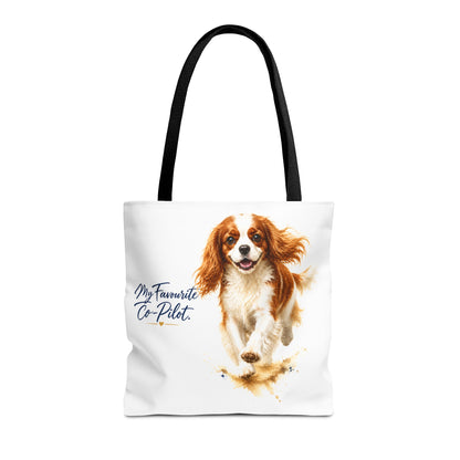 TekPaws Favourite Co-Pilot Tote – Cavalier King Charles Spaniel Edition