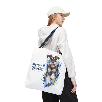 TekPaws Favourite Co-Pilot Tote – Miniature Schnauzer Edition