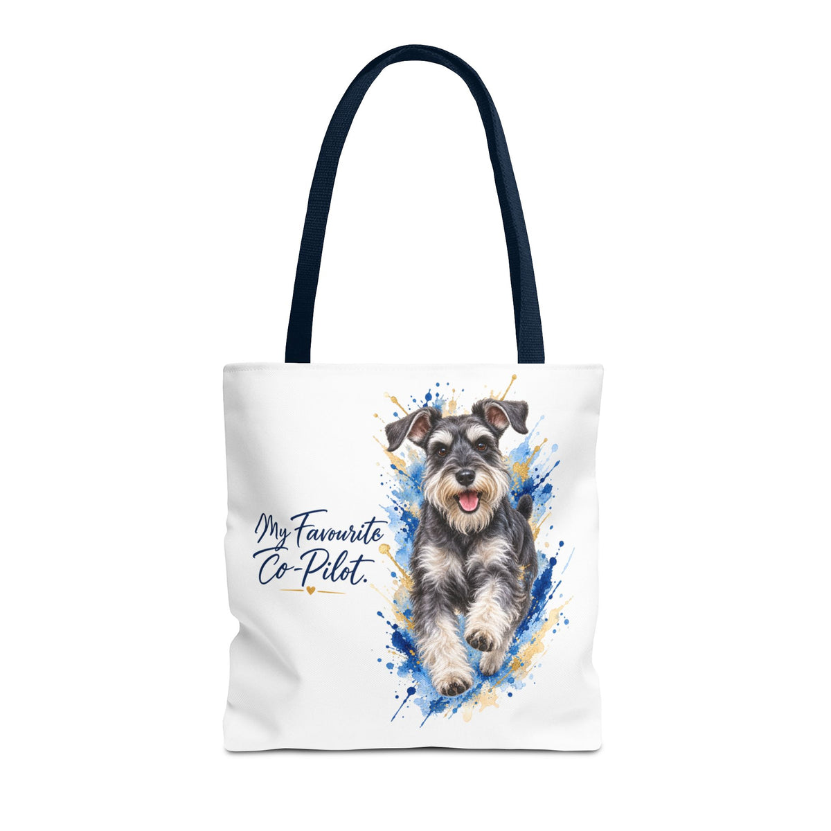 TekPaws Favourite Co-Pilot Tote – Miniature Schnauzer Edition