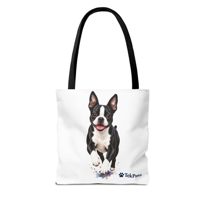 TekPaws Favourite Co-Pilot Tote – Boston Terrier Edition