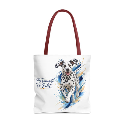 TekPaws Favourite Co-Pilot Tote – Dalmatian Edition