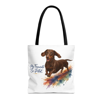 TekPaws Favourite Co-Pilot Tote – Dachshund Edition