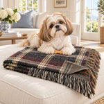 TekPaws Berkshire Plaid Woven Blanket