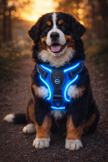 TekPaws LED Luminous Dog Harness