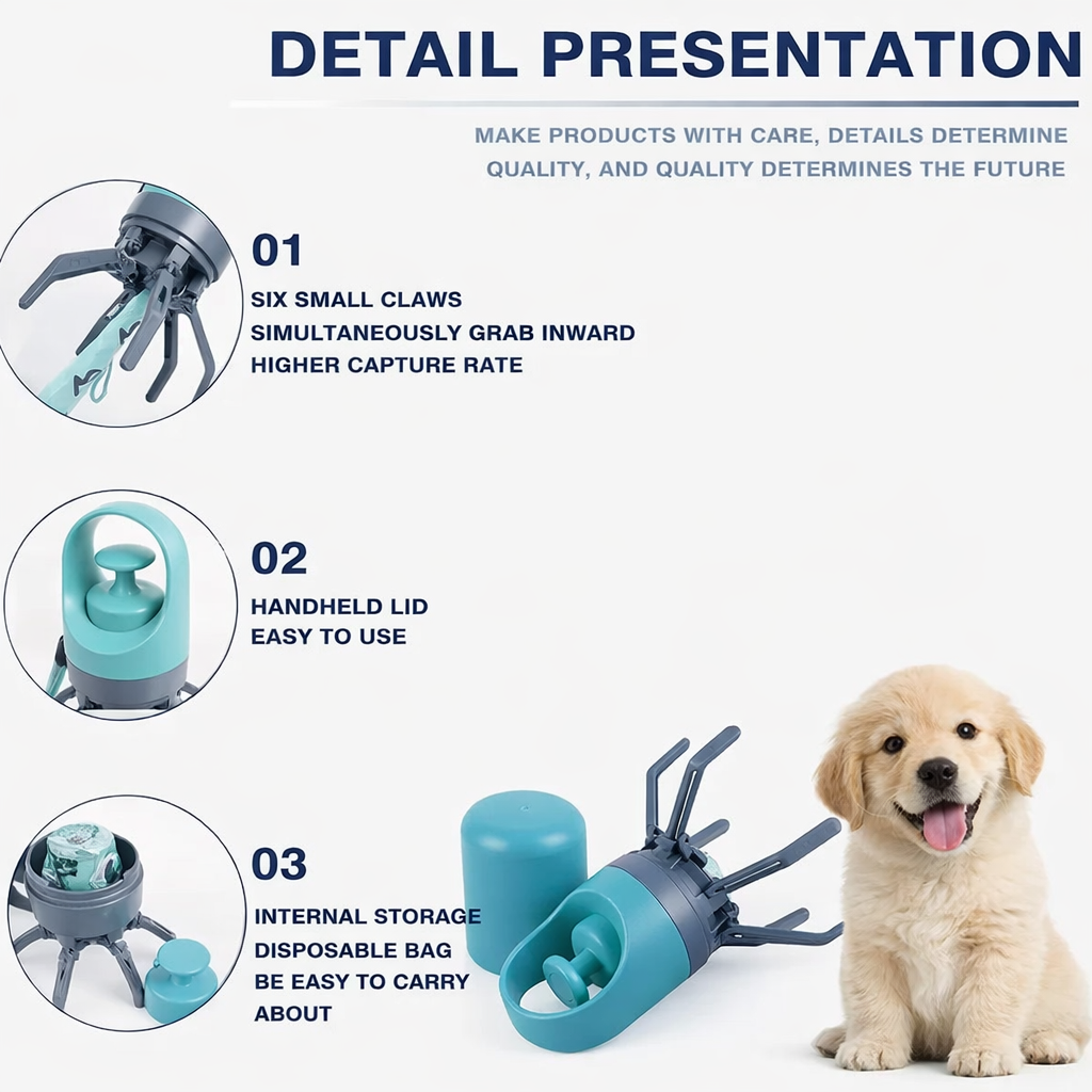 TekPaws CleanWalk Grabber