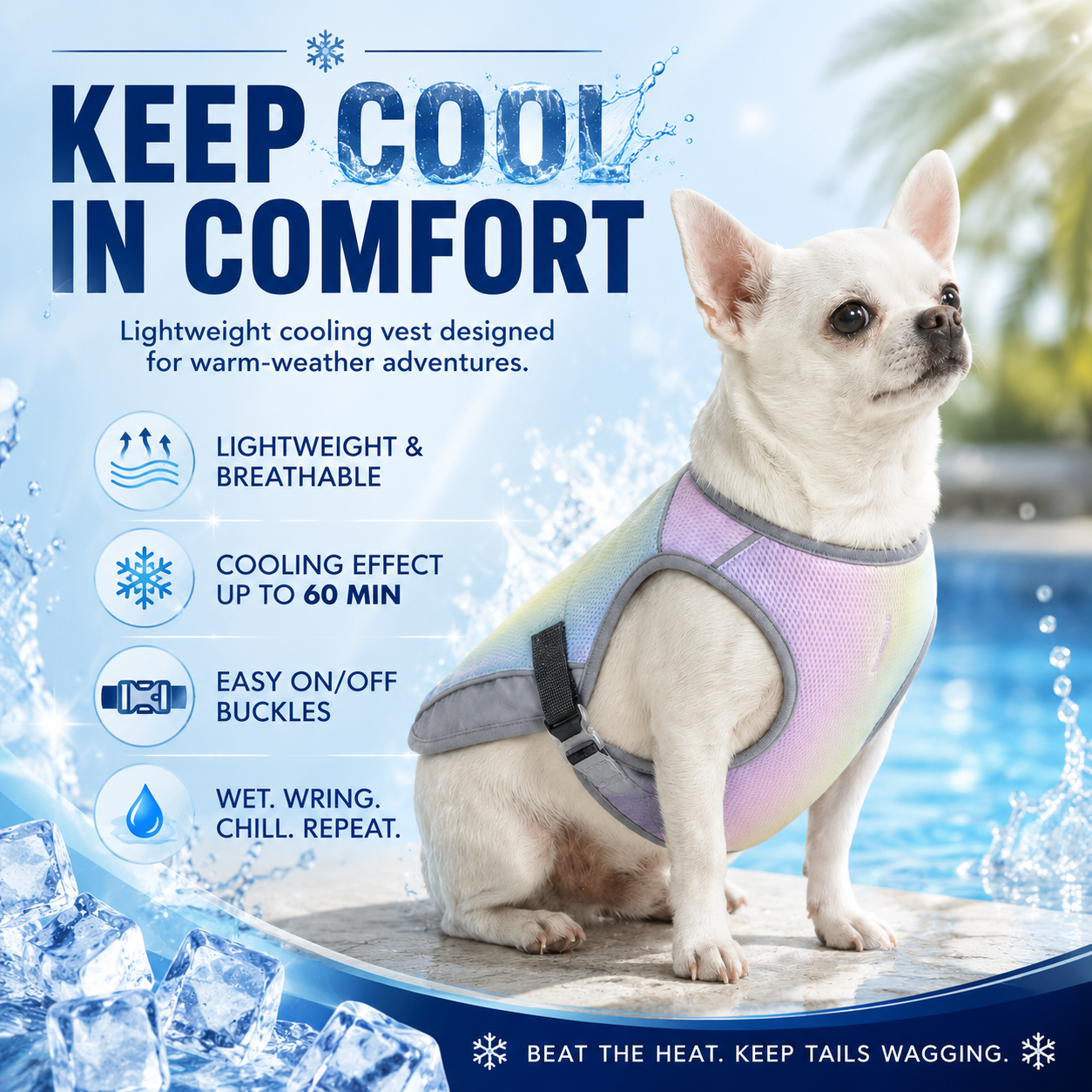 TekPaws ChillWear Cooling Vest