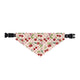 TekPaws Gingham Cherry Dog Bandana Collar