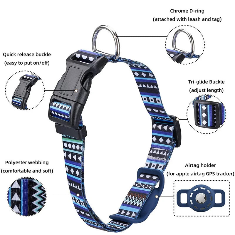 TekPaws Dog Digital Printing Collar