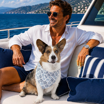 TekPaws Coastal Coral Bandana