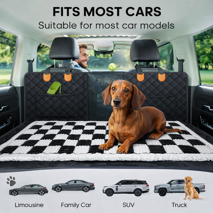 TekPaws ComfyRide Plush Dog Travel Cushion