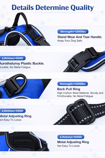 TekPaws LED Luminous Dog Harness