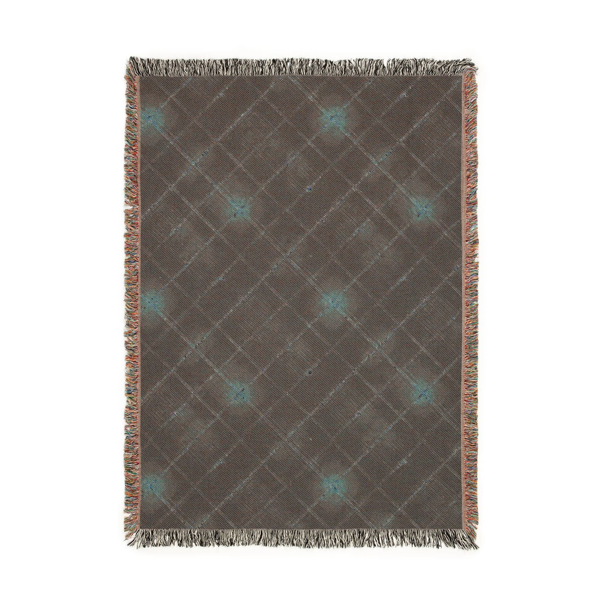 TekPaws Heritage Woven Fringe Blanket — Garnet Lodge Plaid