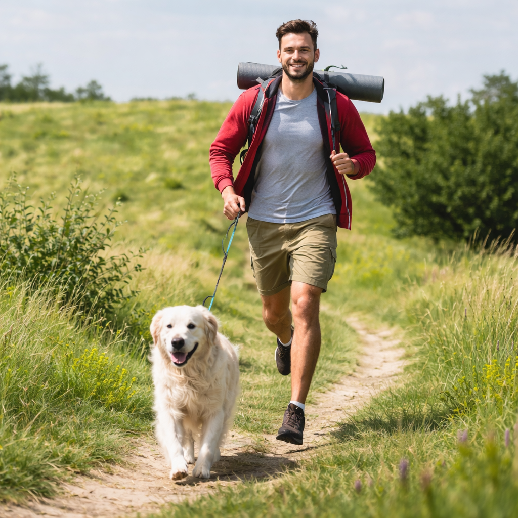 TekPaws GoLoop Hands-Free Leash| Small & Medium Dogs