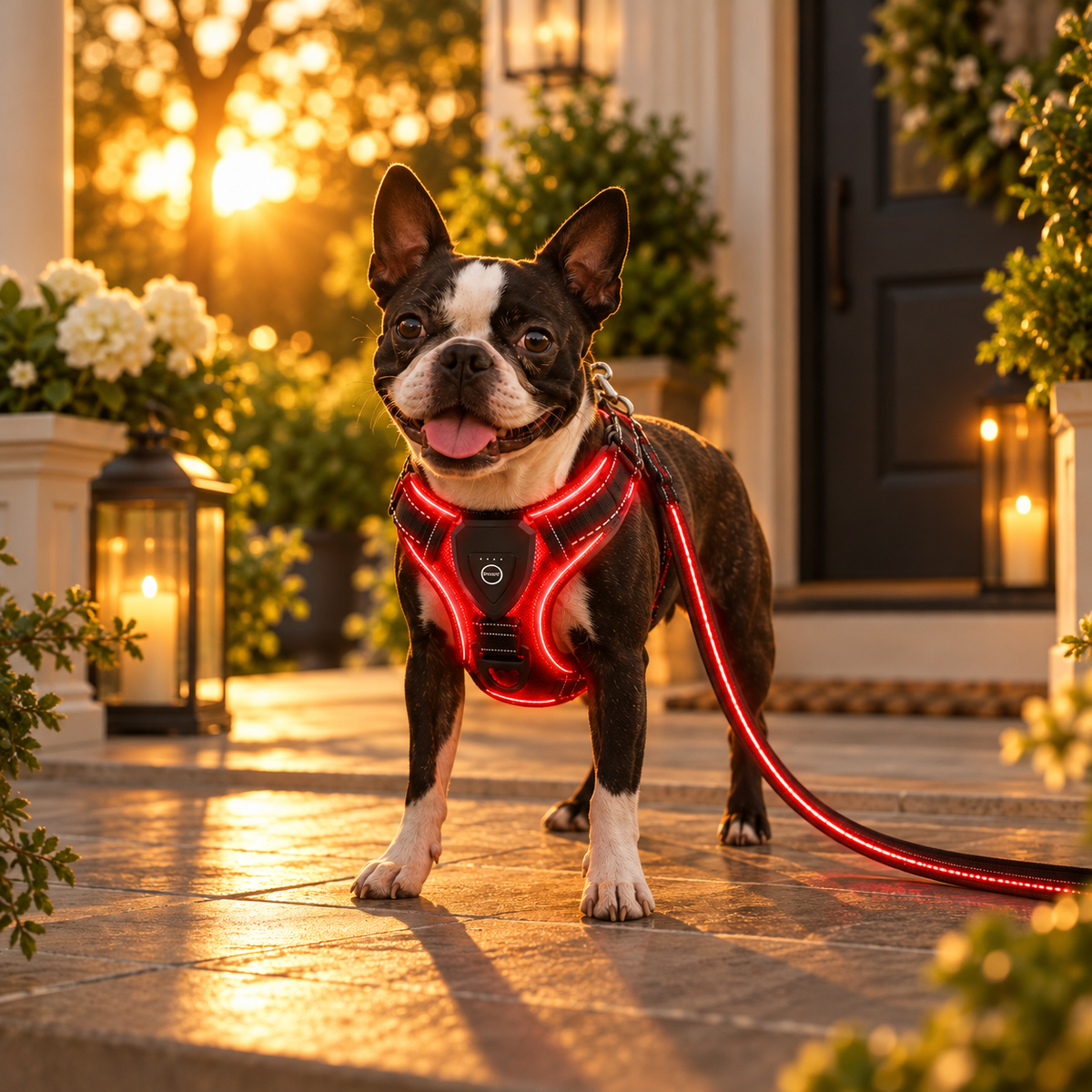 TekPaws LED Luminous Dog Harness