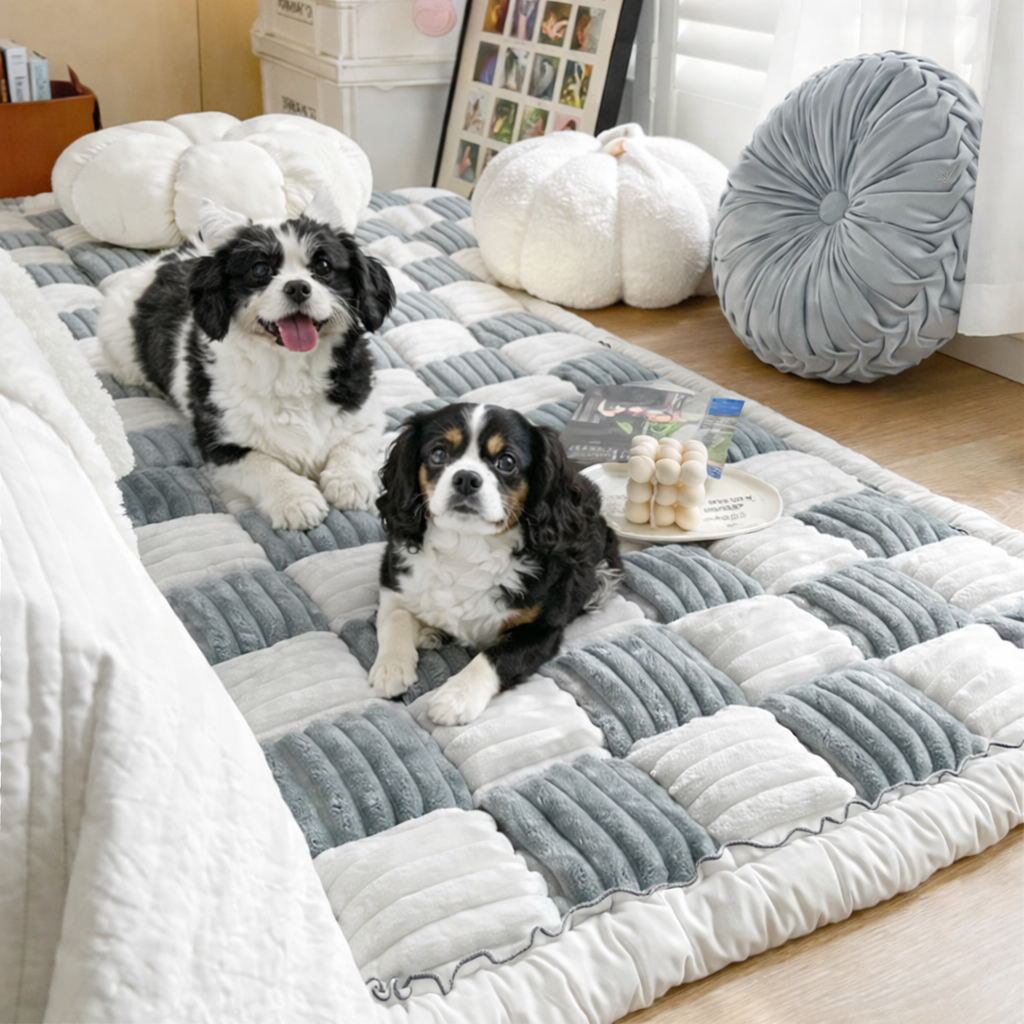 TekPaws ComfyRide Plush Dog Travel Cushion