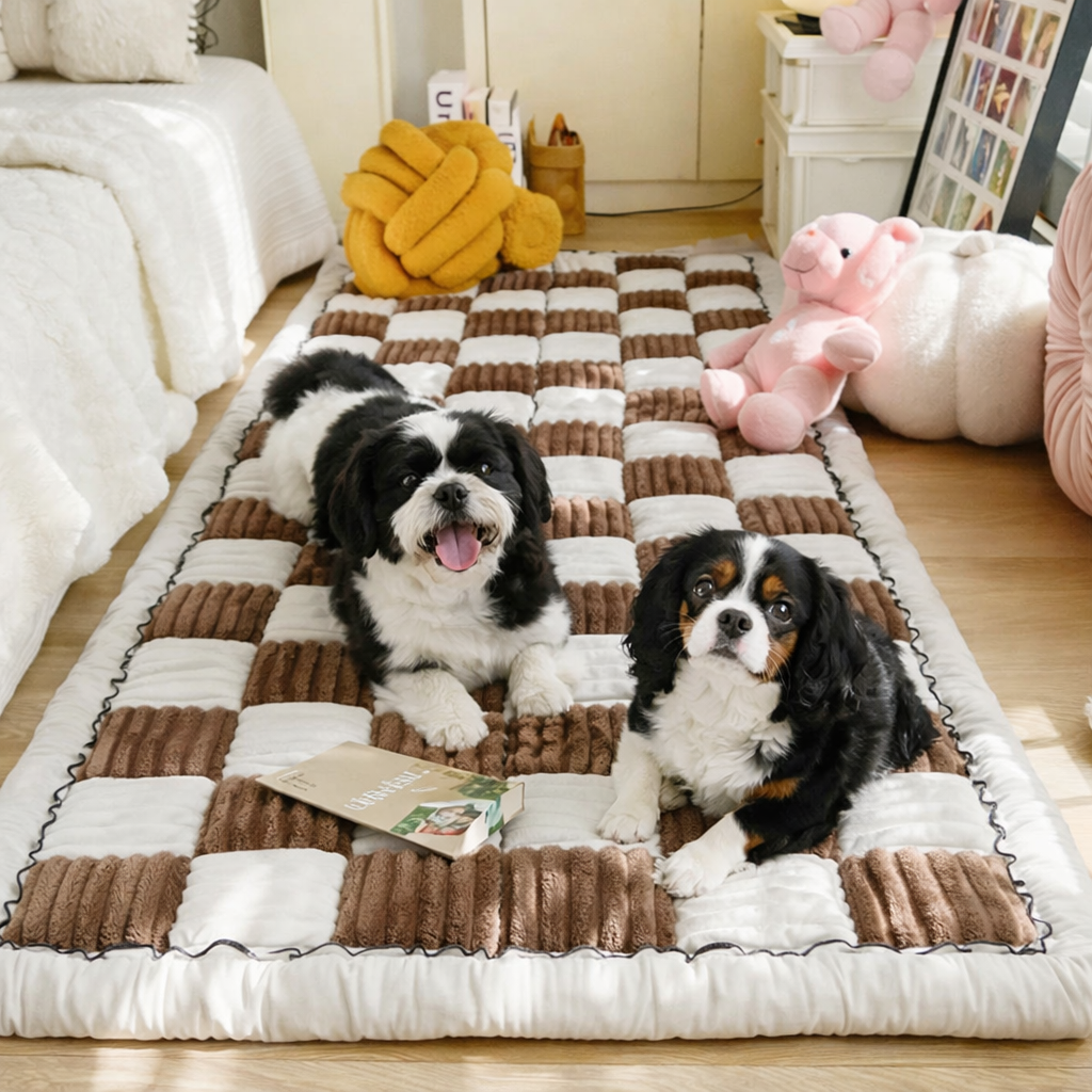 TekPaws ComfyRide Plush Dog Travel Cushion