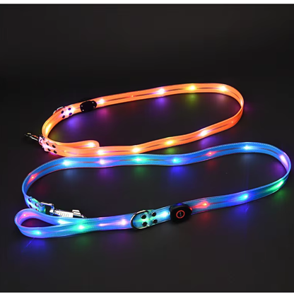 TekPaws LED Luminous Rechargeable Dog Collar