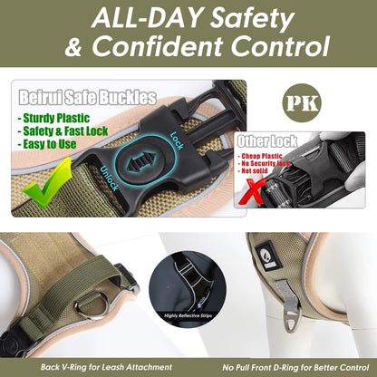 TekPaws SafeStride Reflective Harness