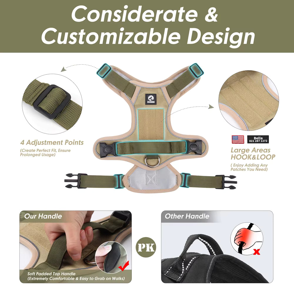 TekPaws SafeStride Reflective Harness