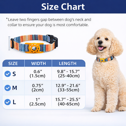 TekPaws Dog Digital Printing Collar