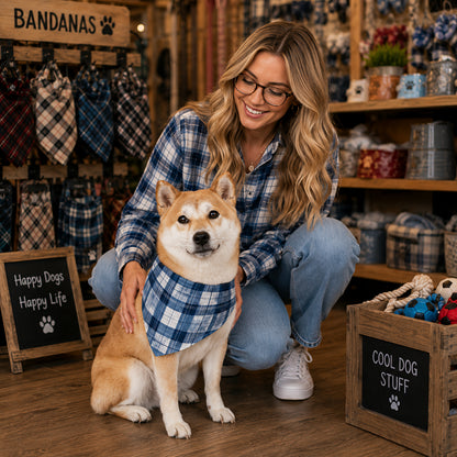 TekPaws Harbor Blue Bandana