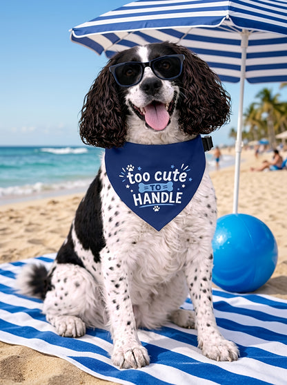 TekPaws CharmBand Clip-On Dog Bandana