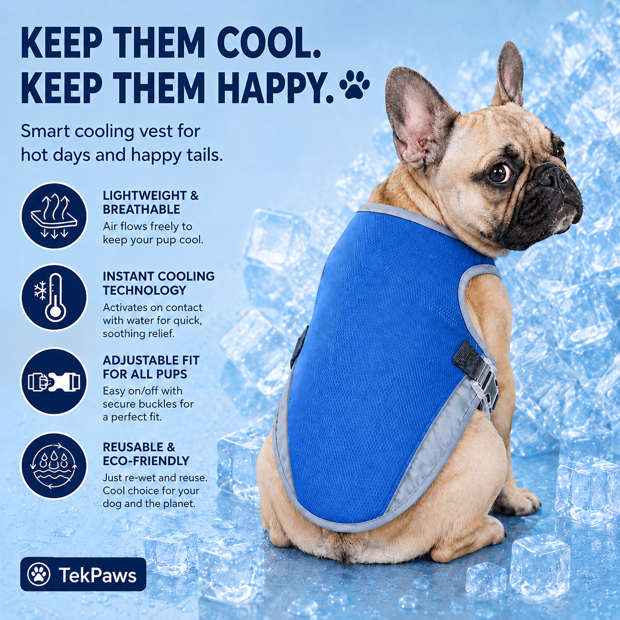 TekPaws ChillWear Cooling Vest