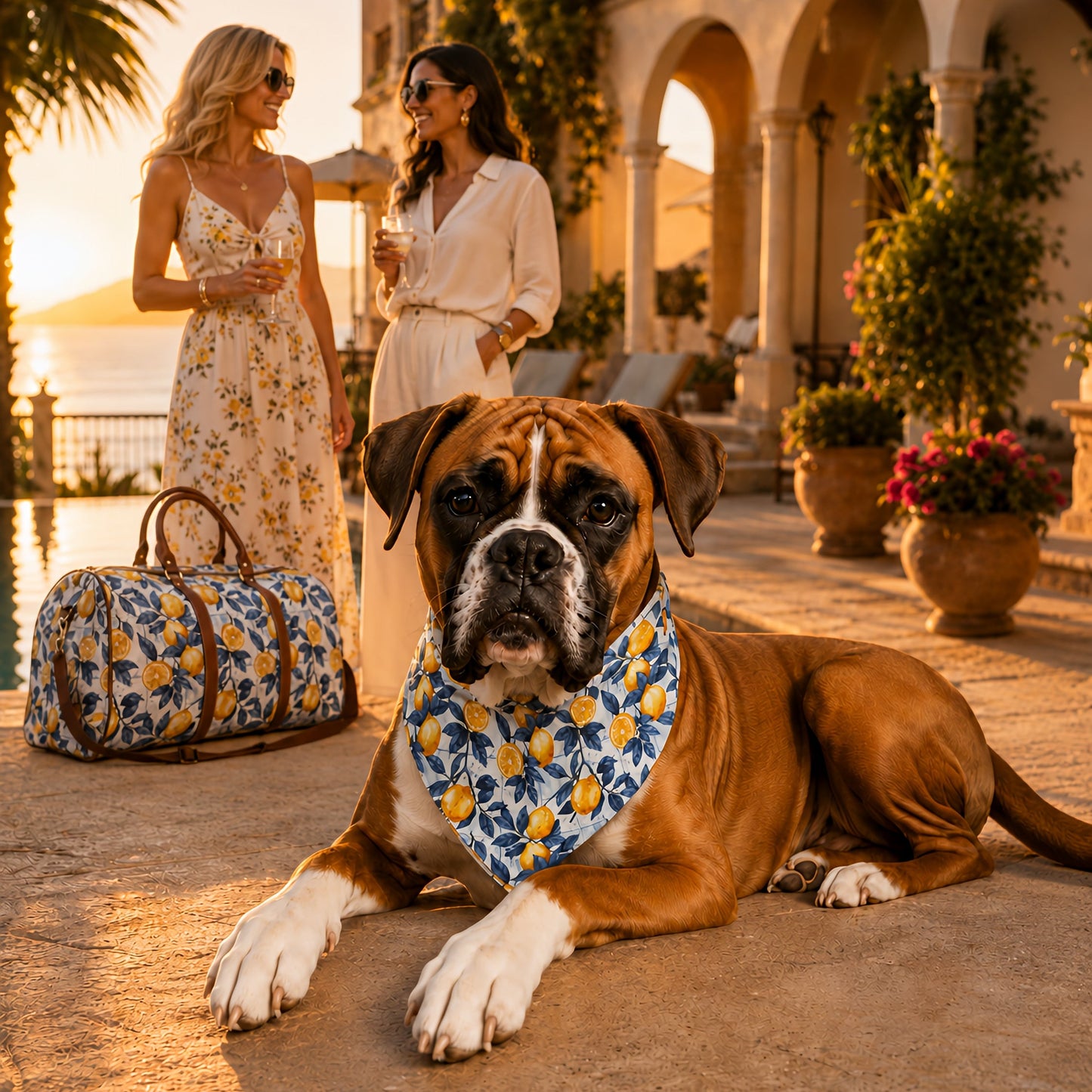 TekPaws Citrus Coast Weekender Bag