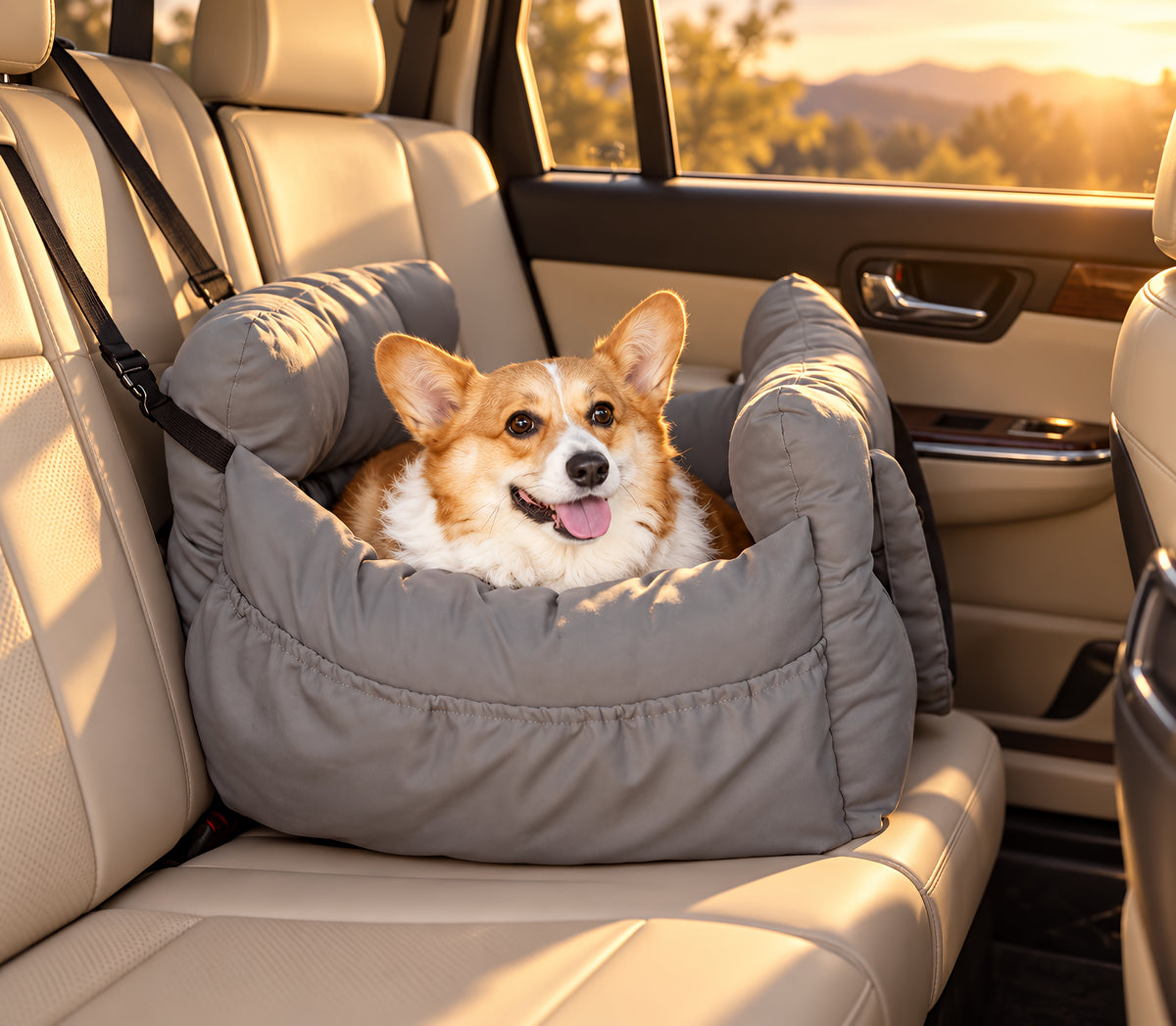 TekPaws Co-Pilot Comfort Car Seat – Heritage Edition