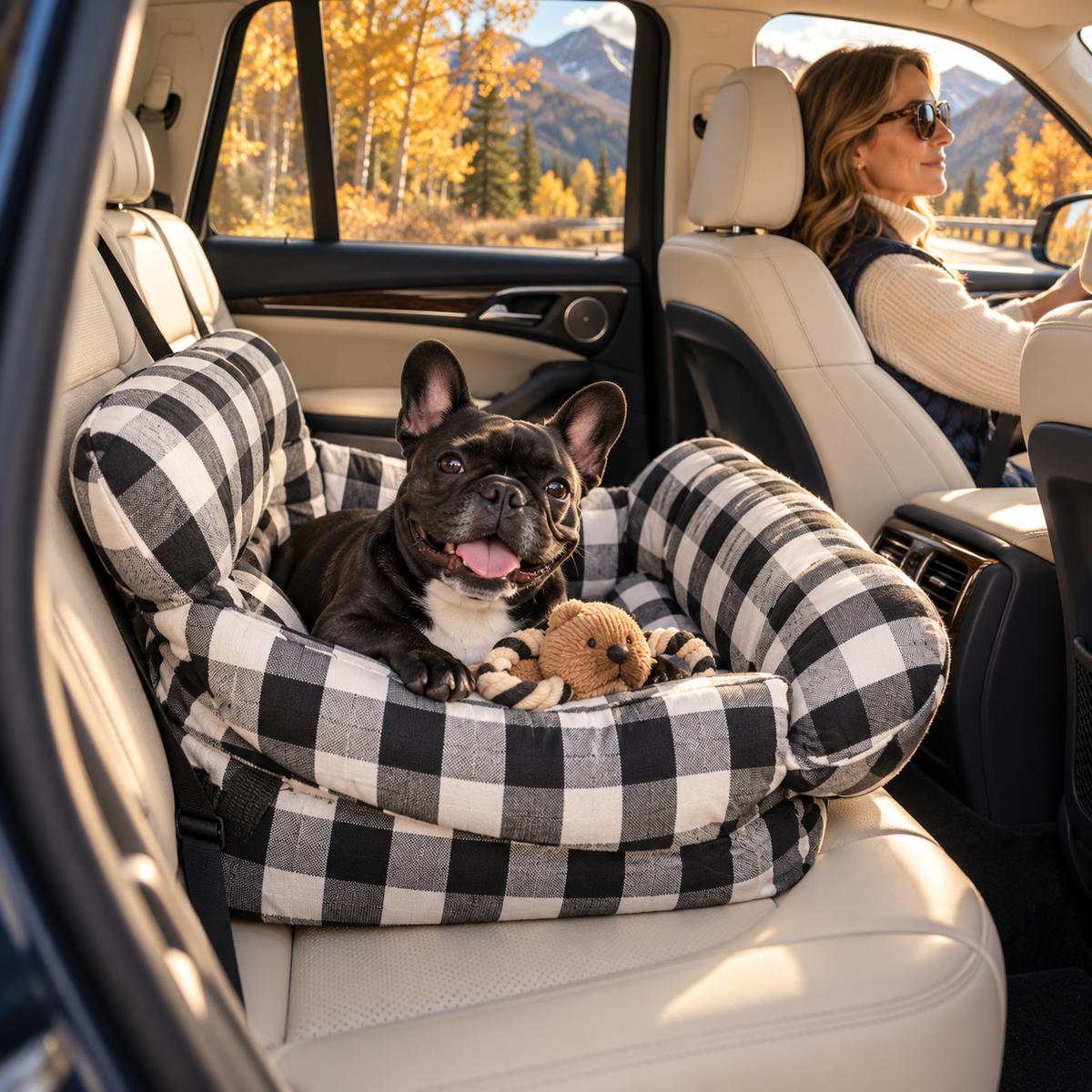 TekPaws Co-Pilot Comfort Car Seat – Heritage Edition