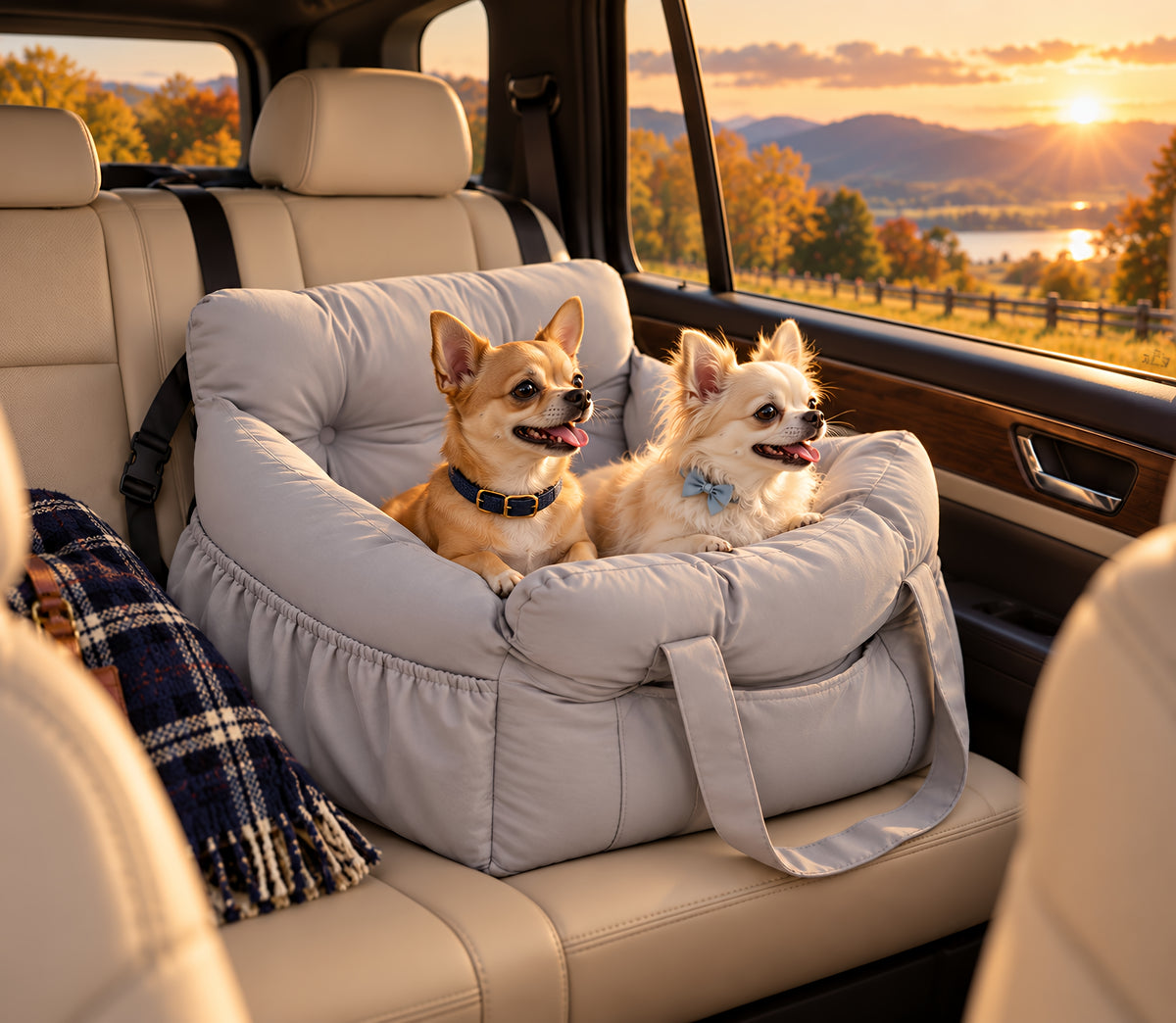 TekPaws Co-Pilot Comfort Car Seat – Heritage Edition