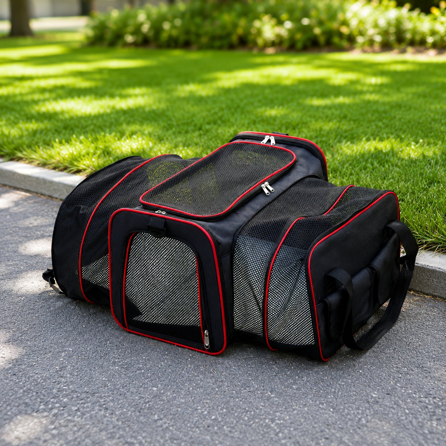 TekPaws Co-Pilot Expandable Carrier