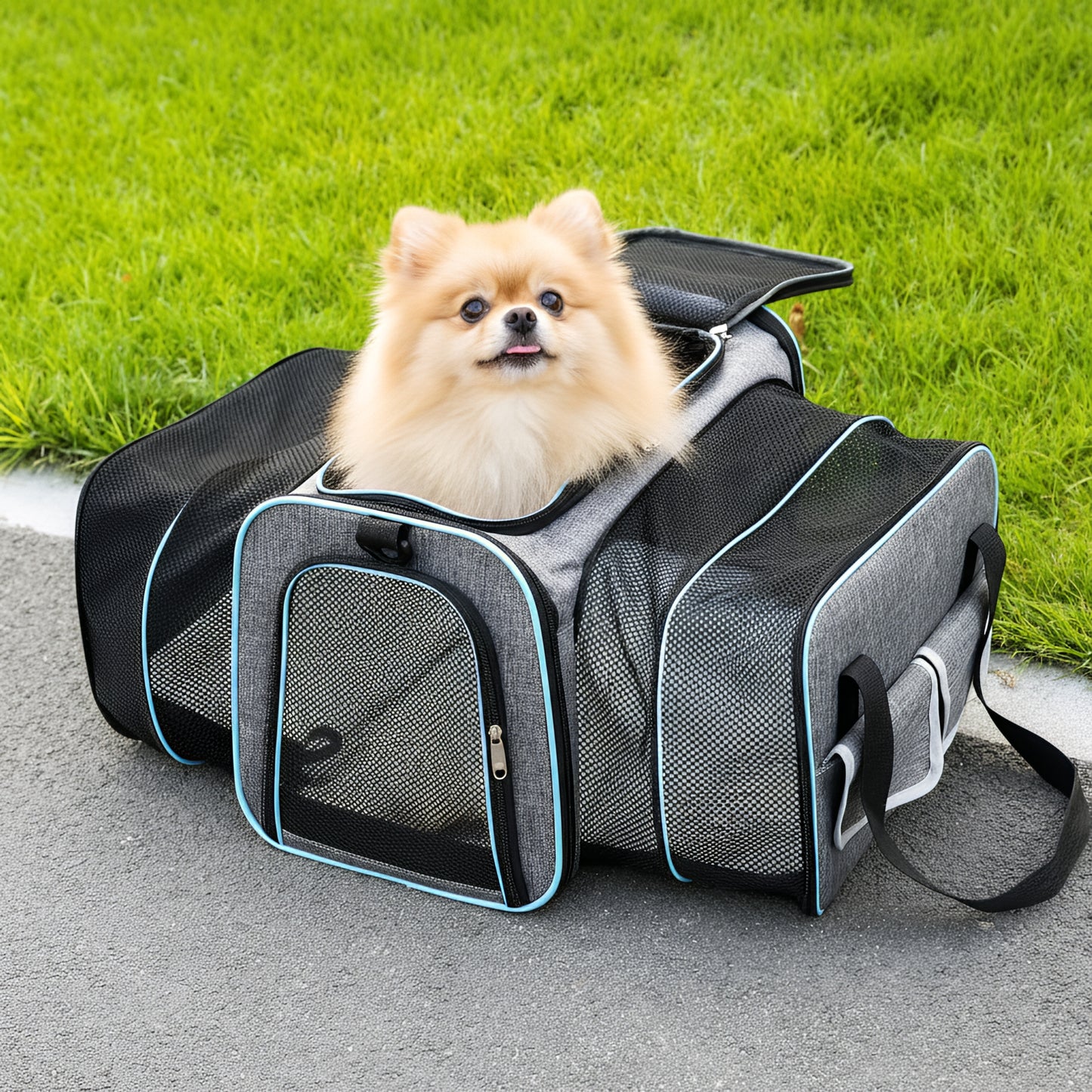 TekPaws Co-Pilot Expandable Carrier