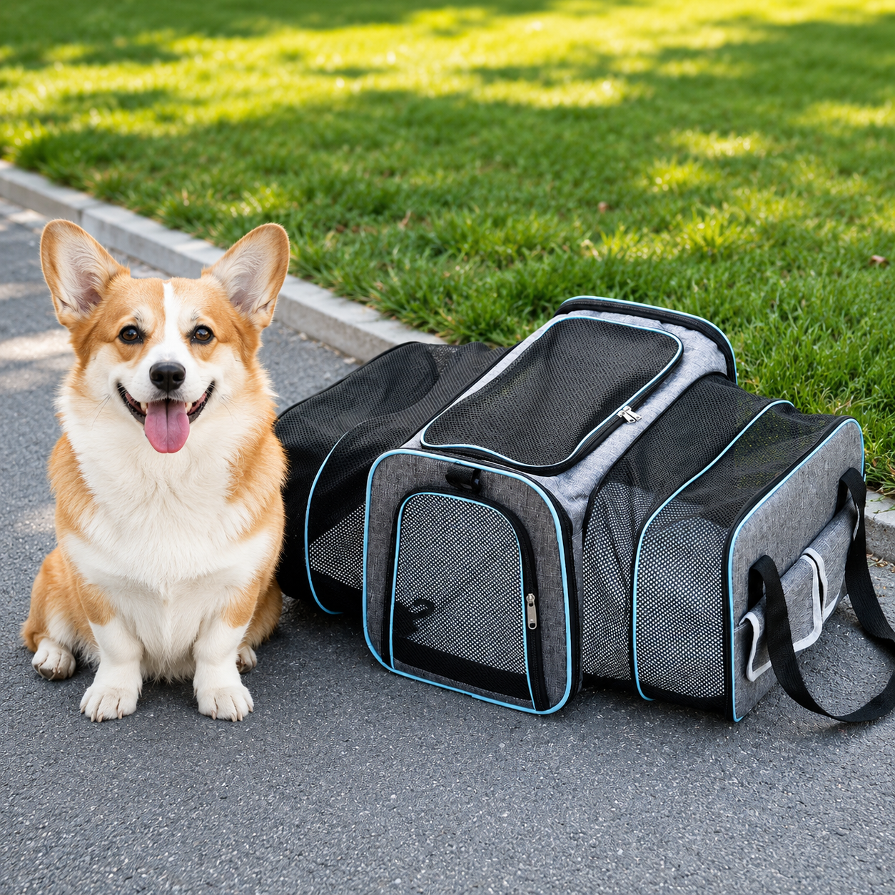 TekPaws Co-Pilot Expandable Carrier