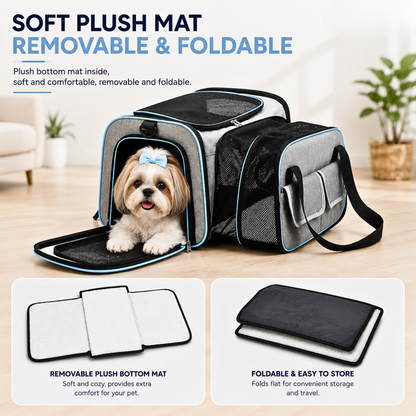 TekPaws Co-Pilot Expandable Carrier
