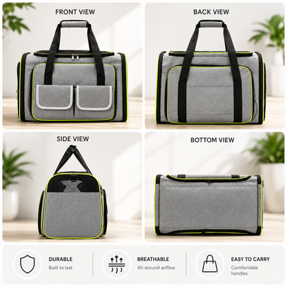 TekPaws Co-Pilot Expandable Carrier