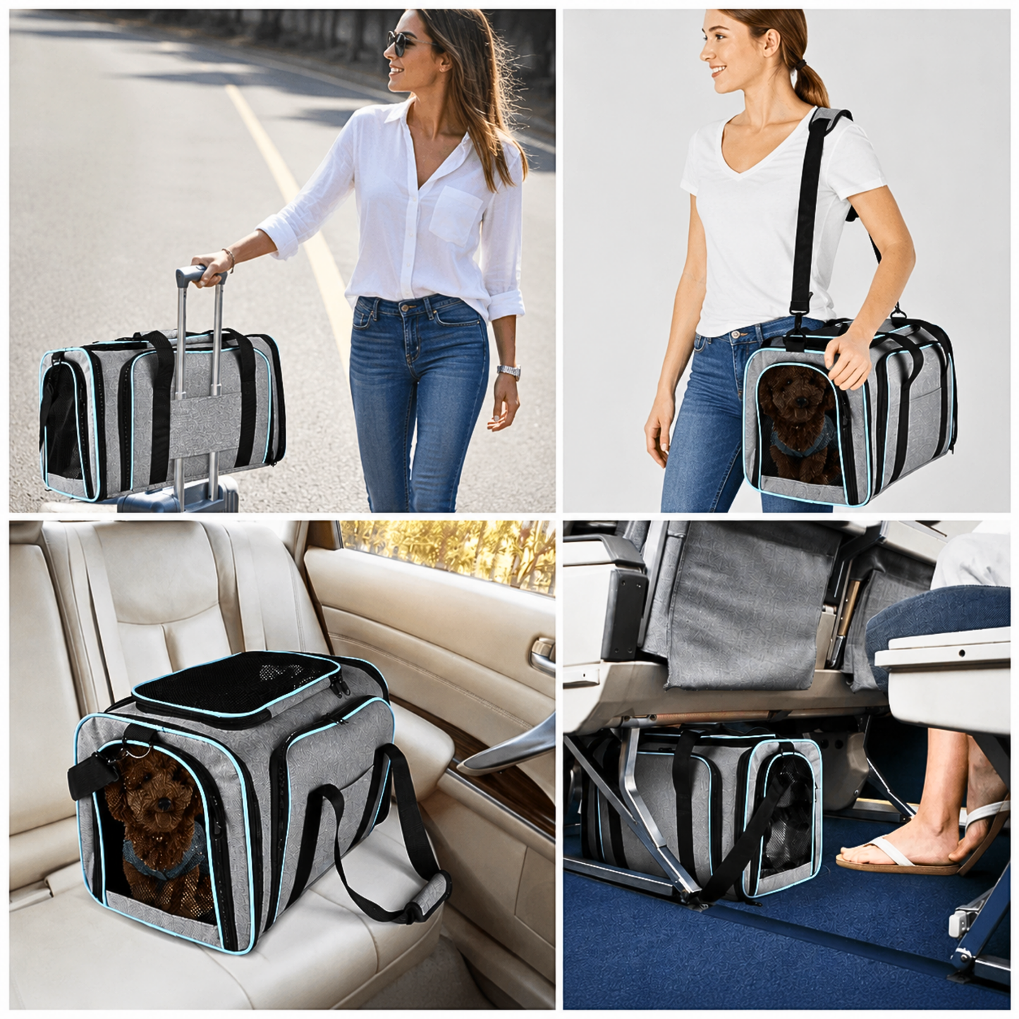 TekPaws Co-Pilot Expandable Carrier
