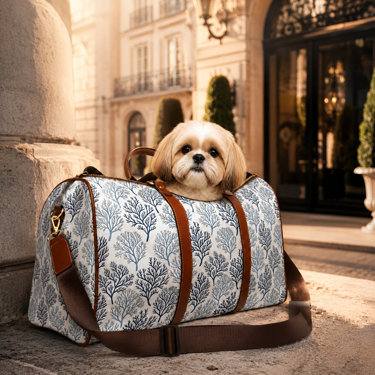 TekPaws Coastal Coral  Weekender Bag