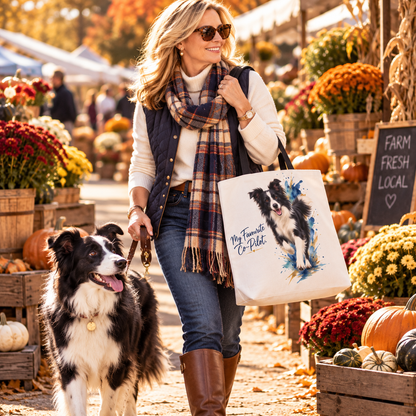 TekPaws Favourite Co-Pilot Tote – Border Collie Edition