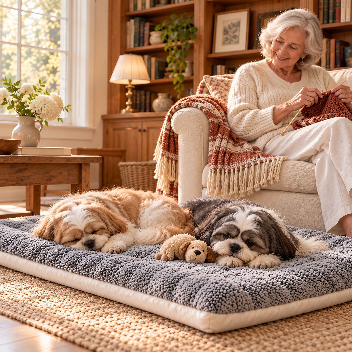 TekPaws Fireside Fleece Mat