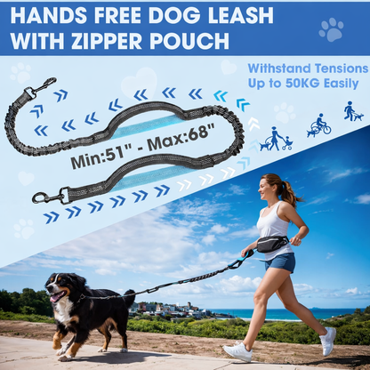 TekPaws GoLoop Hands-Free Leash| Small & Medium Dogs