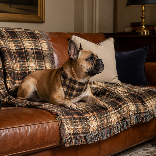 TekPaws Heritage Plaid Blanket.