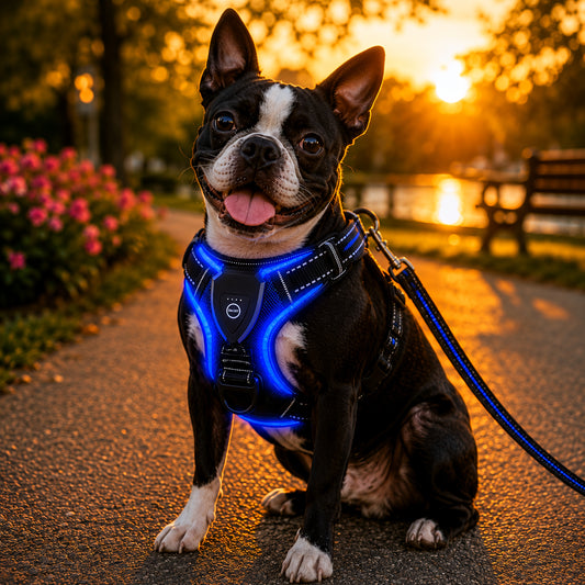 TekPaws LED Luminous Dog Harness