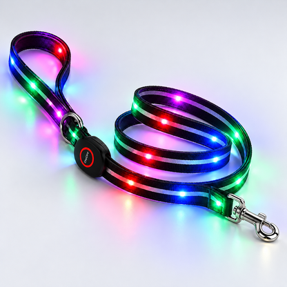 TekPaws LED Luminous Rechargeable Dog Collar