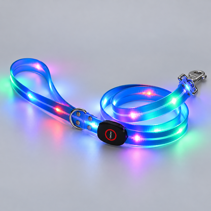 TekPaws LED Luminous Rechargeable Dog Collar