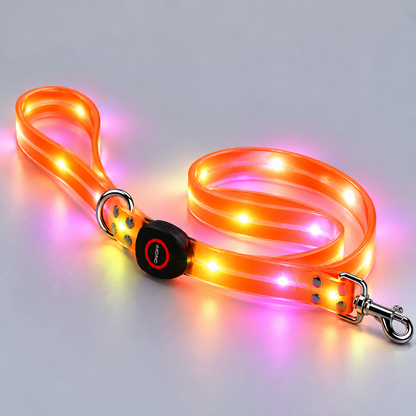 TekPaws LED Luminous Rechargeable Dog Collar