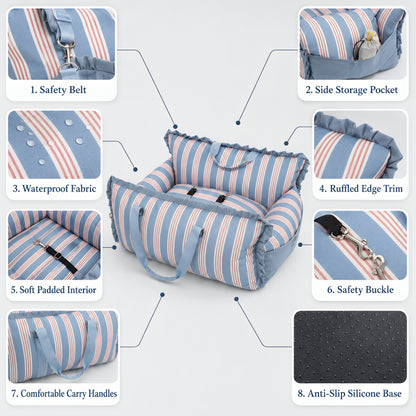 TekPaws Riviera Co-Pilot Comfort Seat