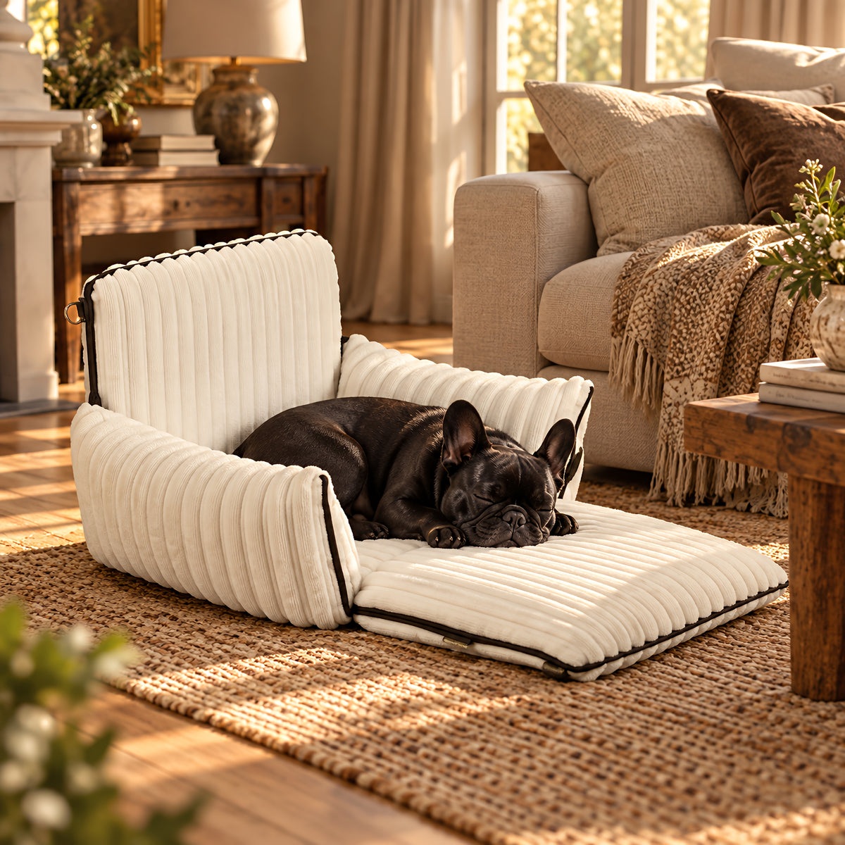 TekPaws RoadNest 3-in-1 travel bed for small dogs