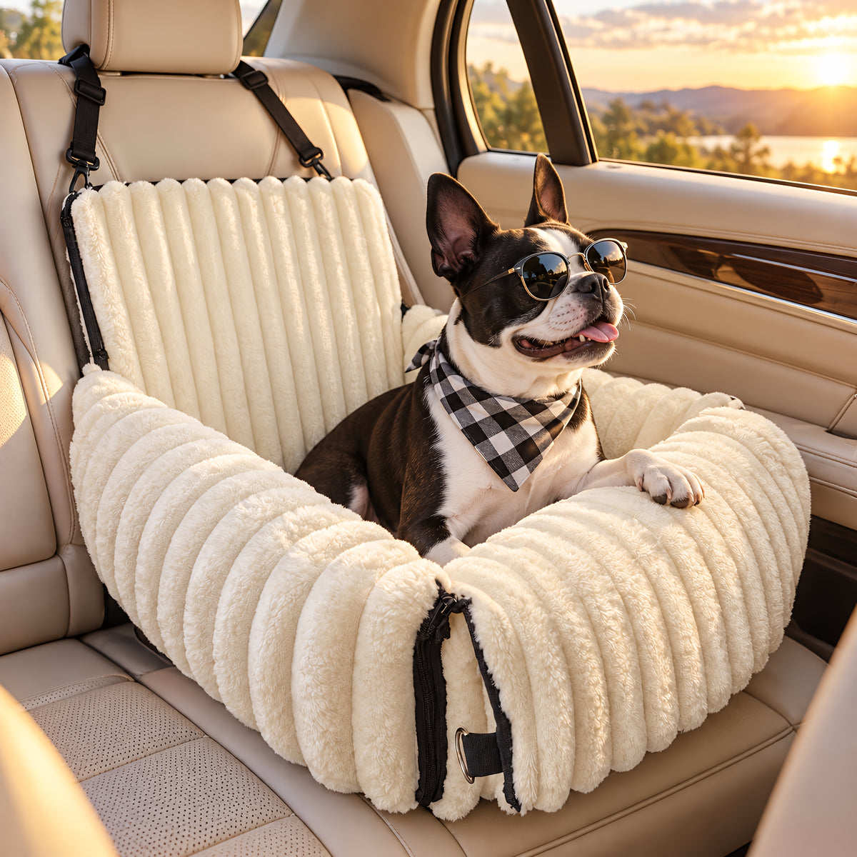 TekPaws RoadNest 3-in-1 travel bed for small dogs
